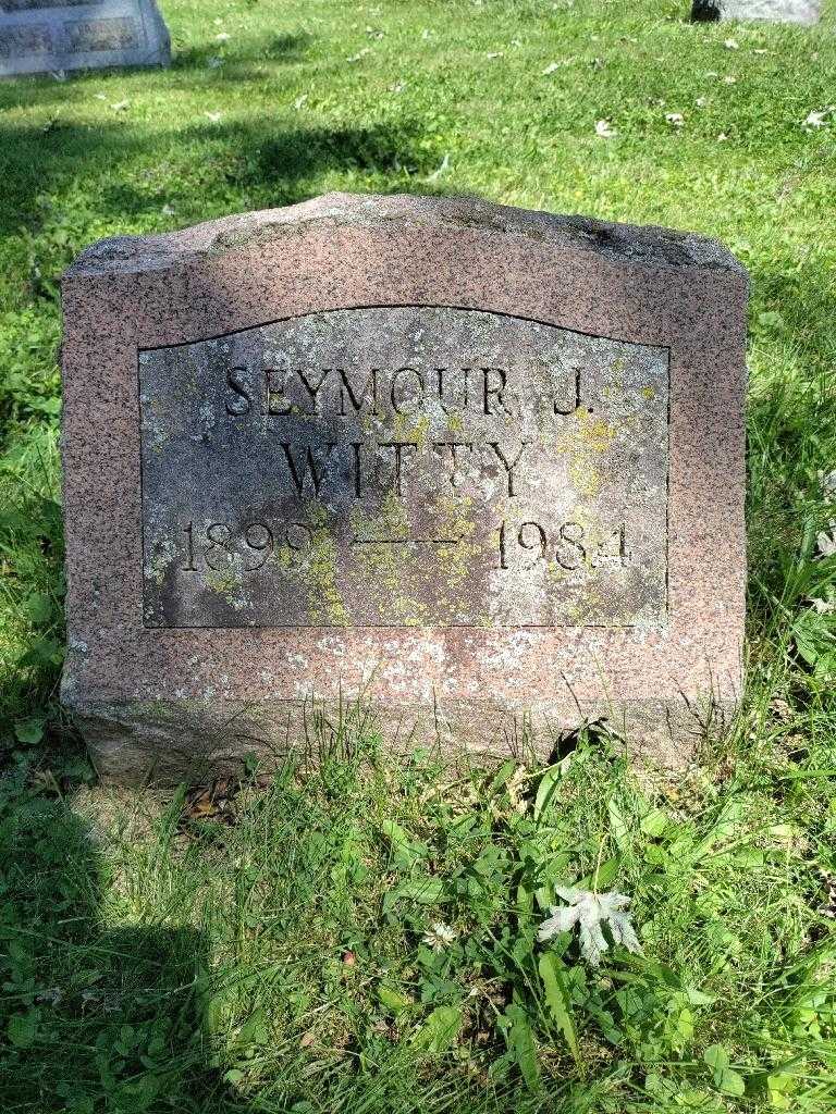 Seymour J. Witty's grave. Photo 3
