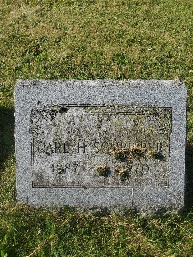 Carl H. Schrieber's grave. Photo 4