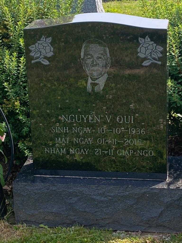 Qui V. Nguyen's grave. Photo 3