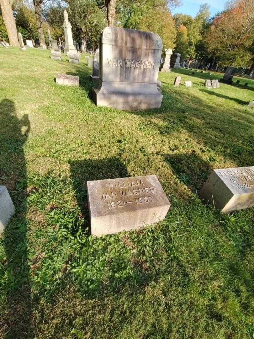 William Van Wagner's grave. Photo 1