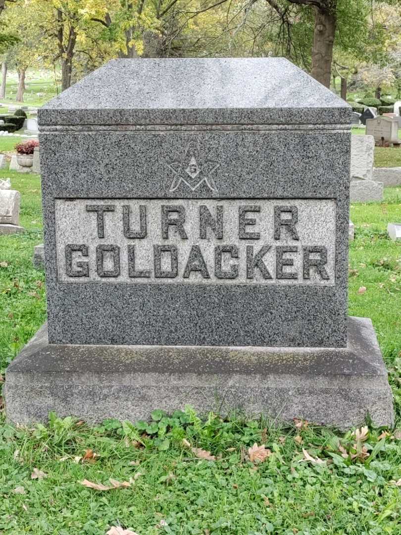 Ada L. Goldacker's grave. Photo 4