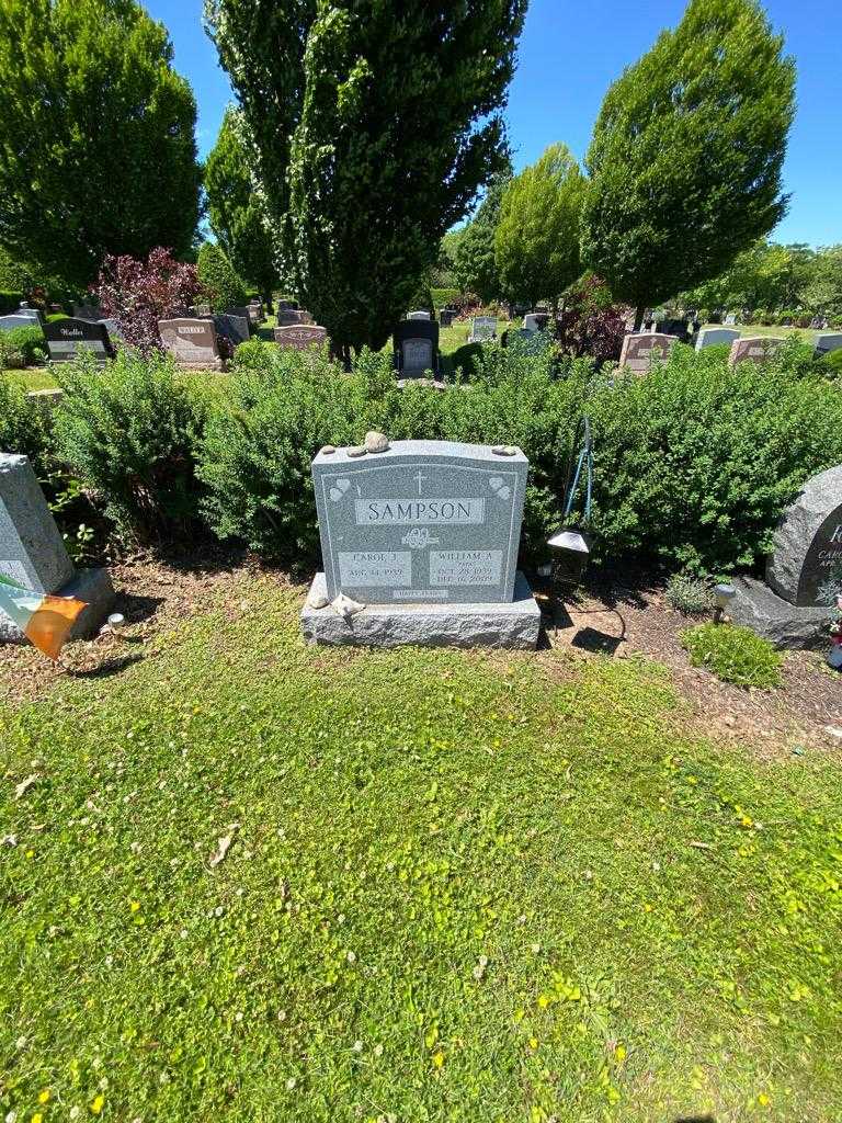 William A. "Papa" Sampson's grave. Photo 1