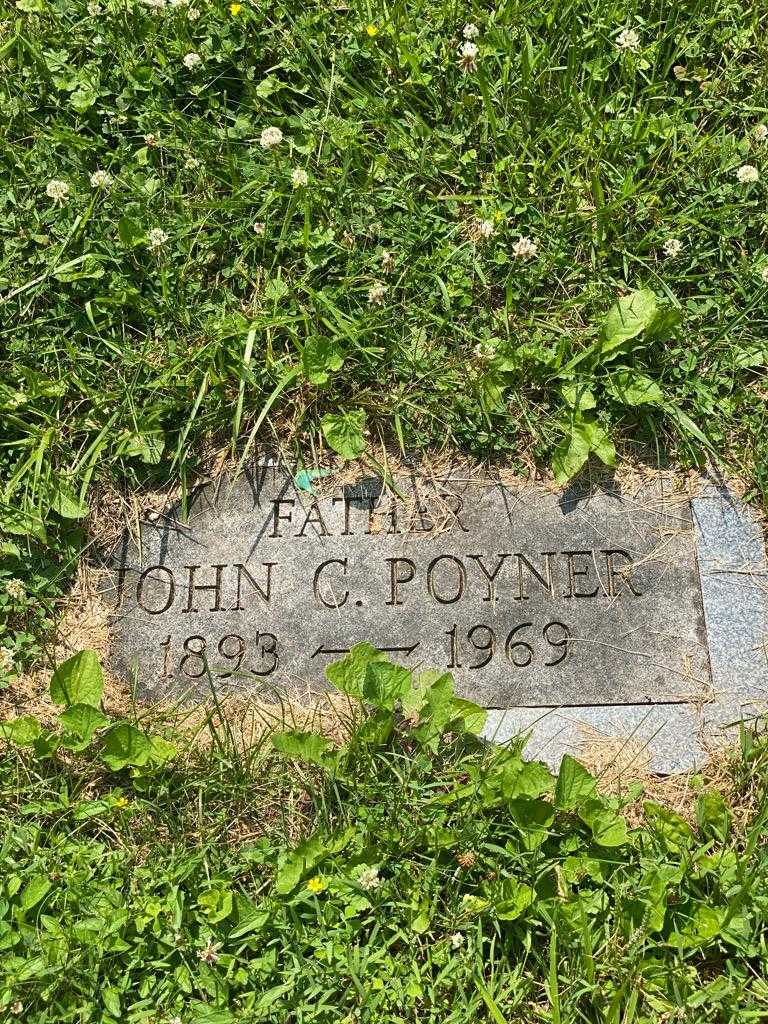 John C. Poyner's grave. Photo 3