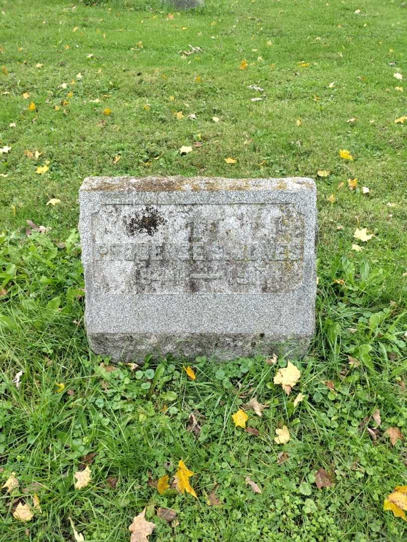 Prudence S. Jones's grave. Photo 2