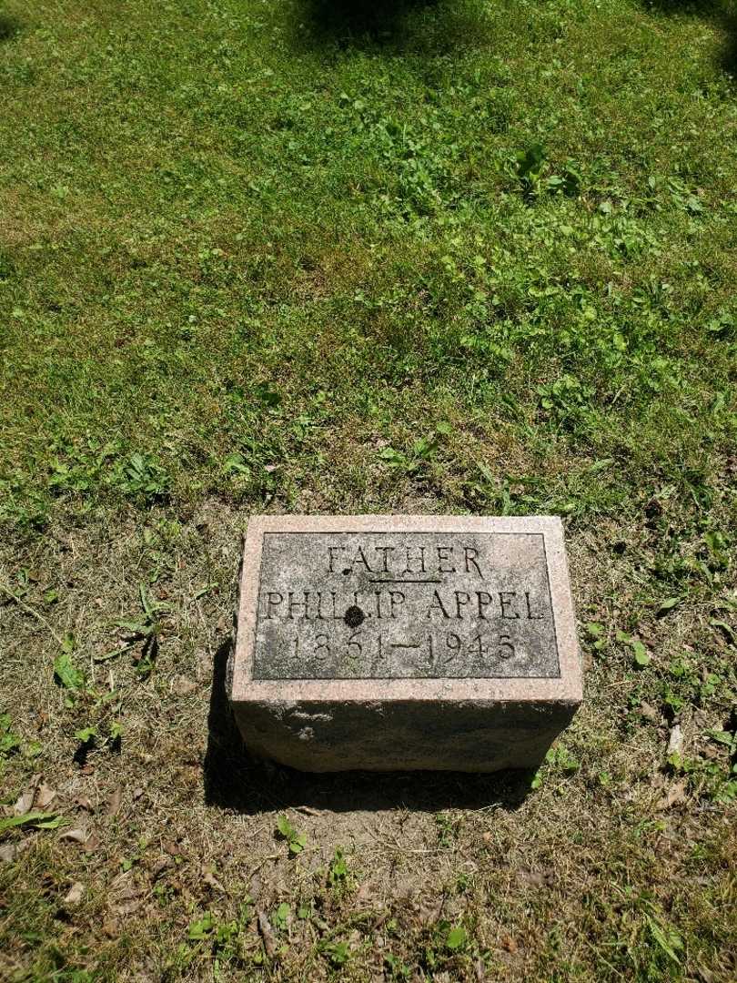 Phillip Appel's grave. Photo 2