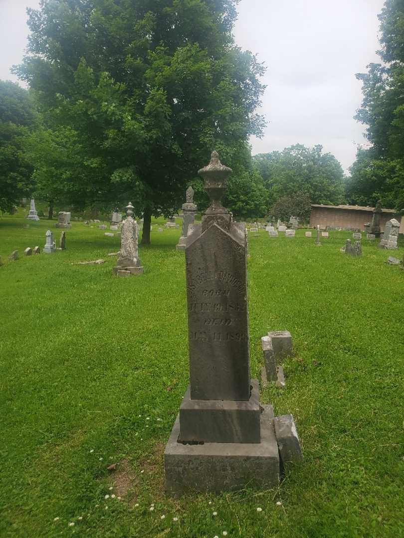 Isabella Davidson's grave. Photo 1