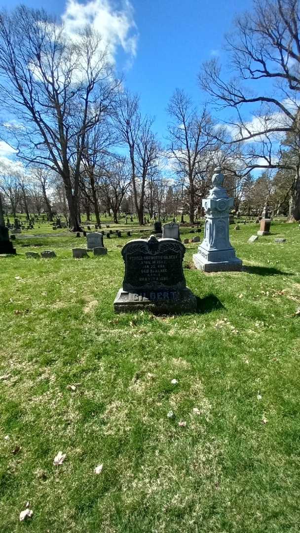 Foster Bosworth Gilbert's grave. Photo 2
