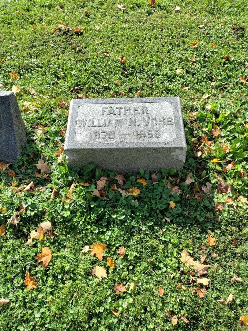 William N. Voss's grave. Photo 2