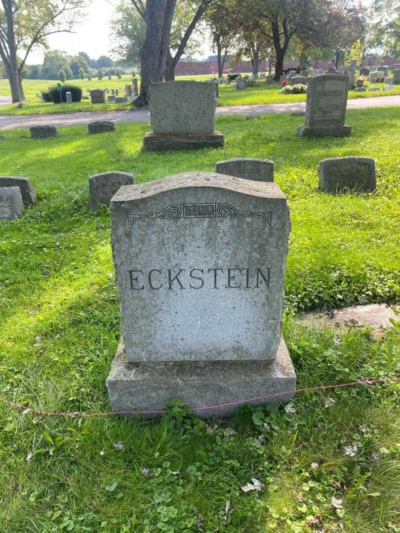 Ella A. Eckstein's grave. Photo 4