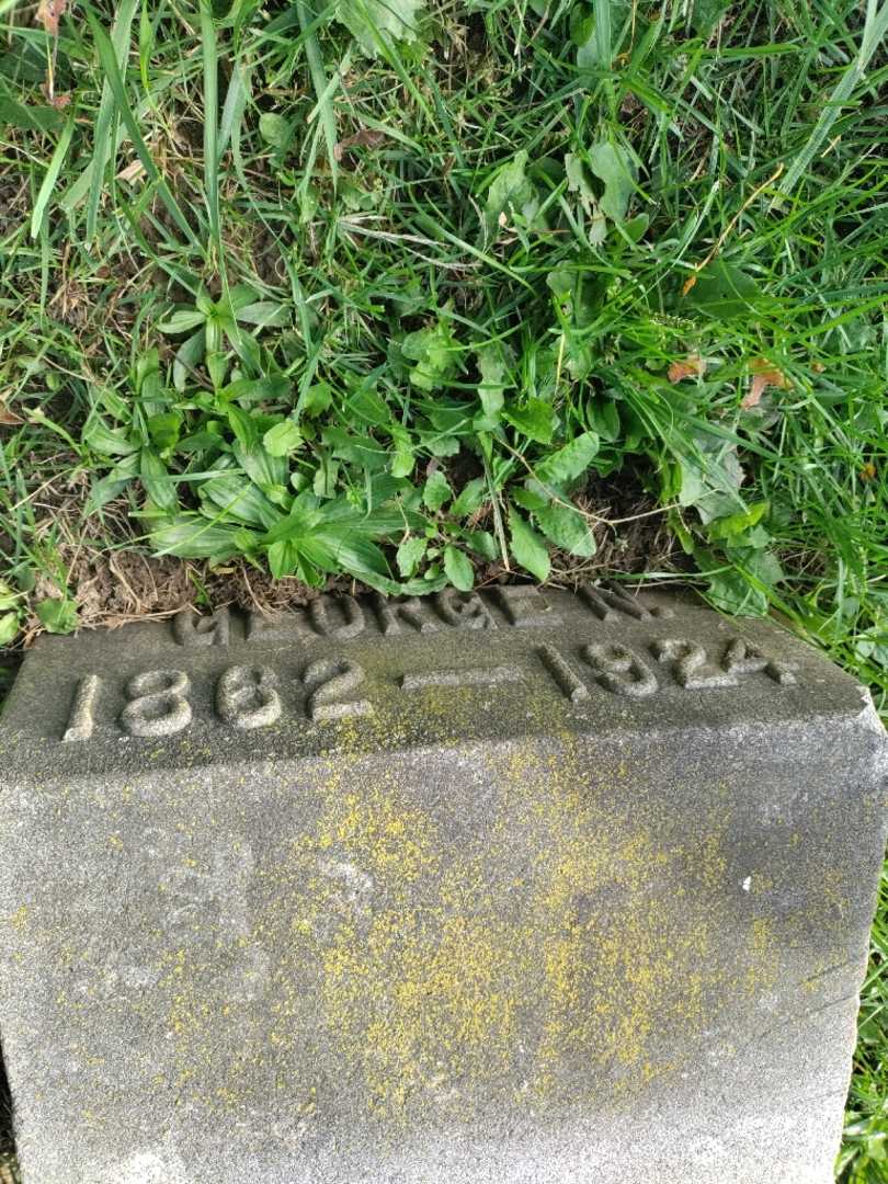 George N. Kuntzsch's grave. Photo 2