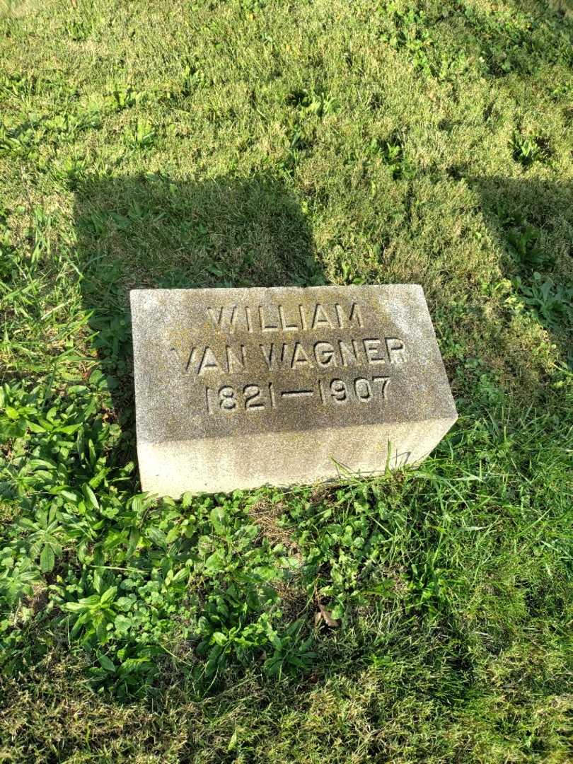 William Van Wagner's grave. Photo 2