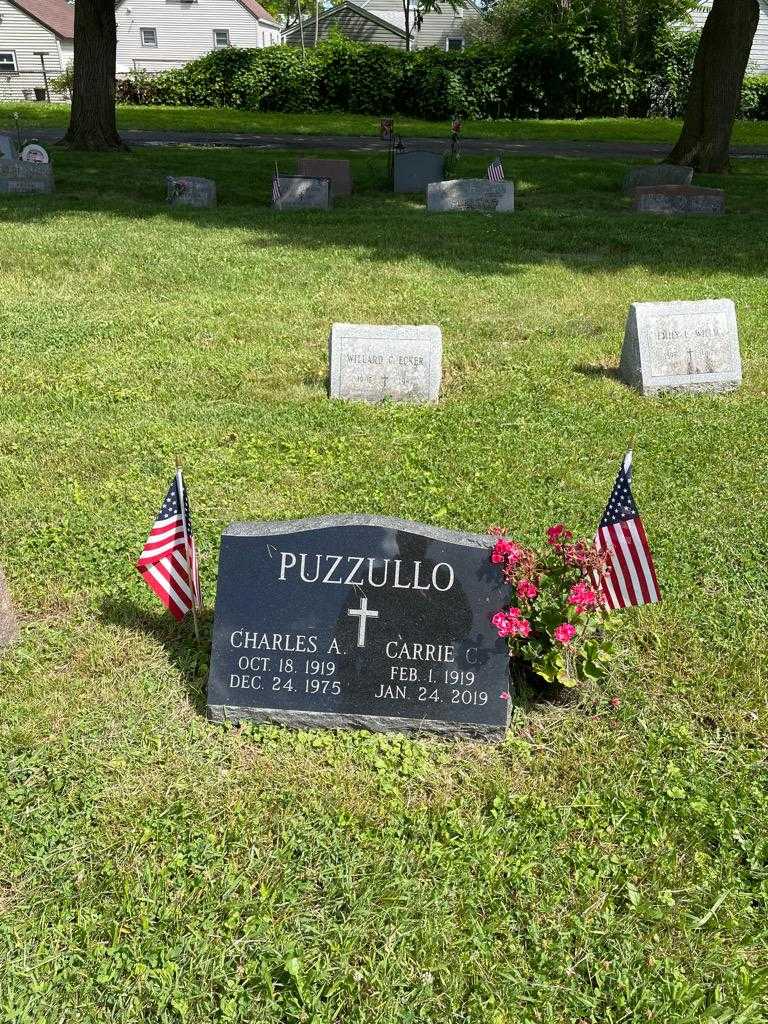 Carrie G. Puzzullo's grave. Photo 2
