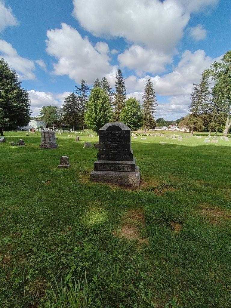 Samuel G. Crockett's grave. Photo 1