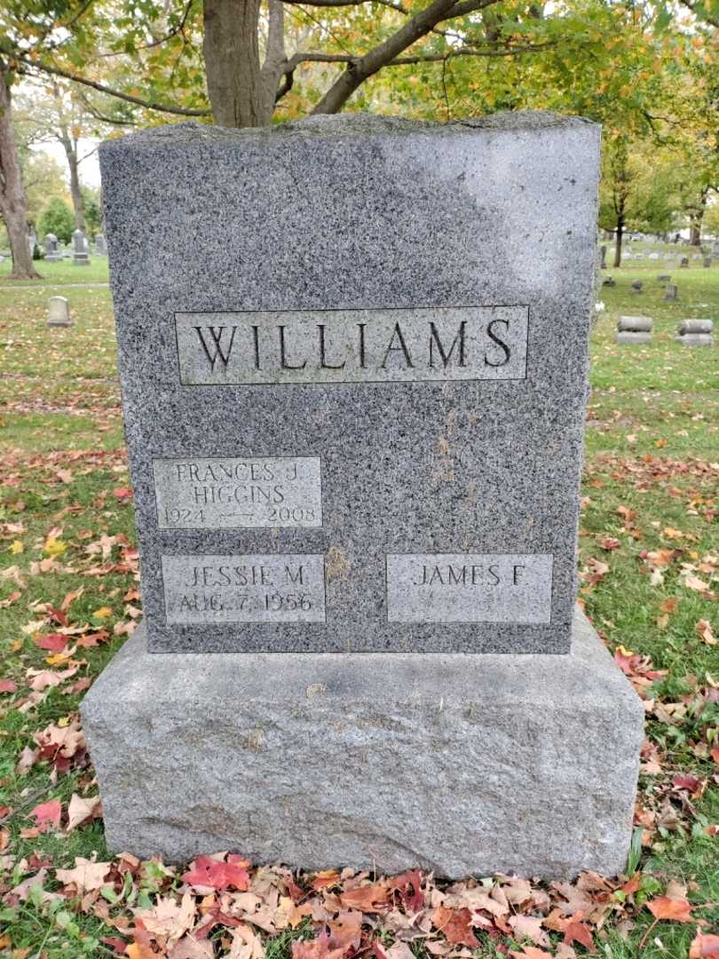 Frances J. Higgins's grave. Photo 3