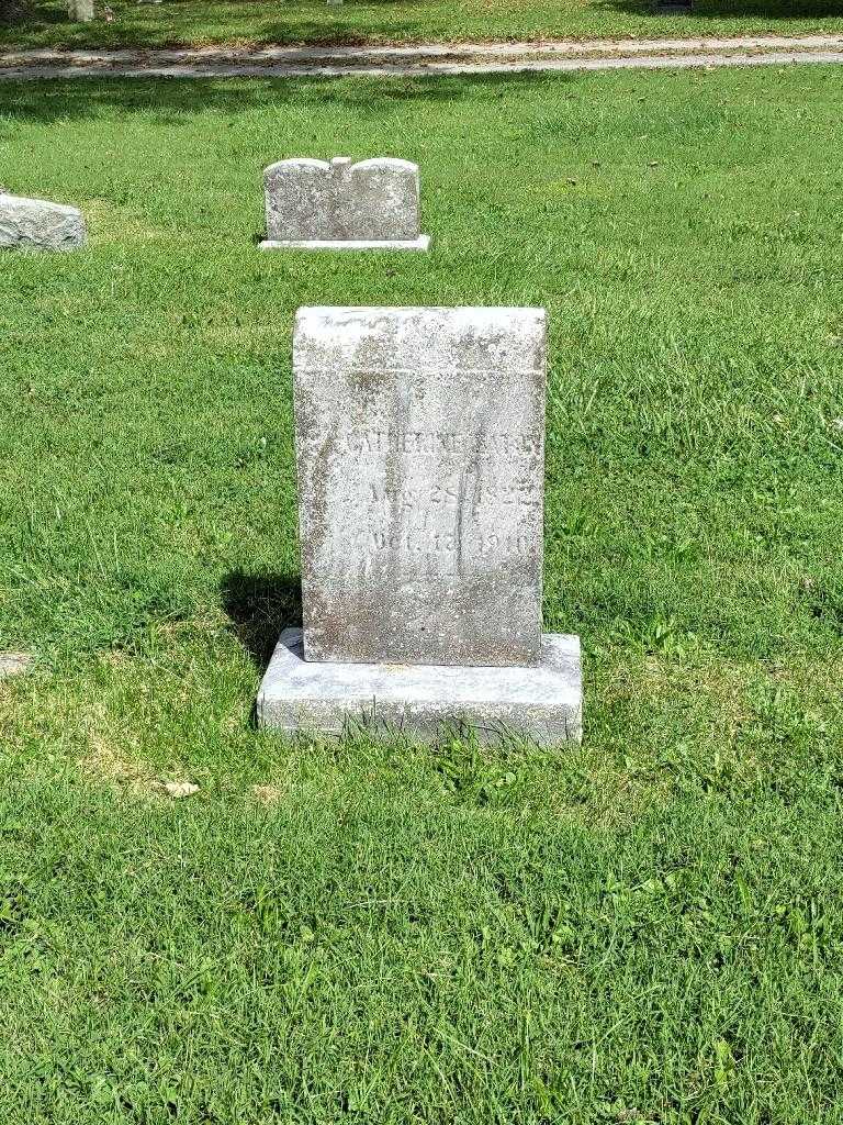 Catherine Eaton's grave. Photo 2