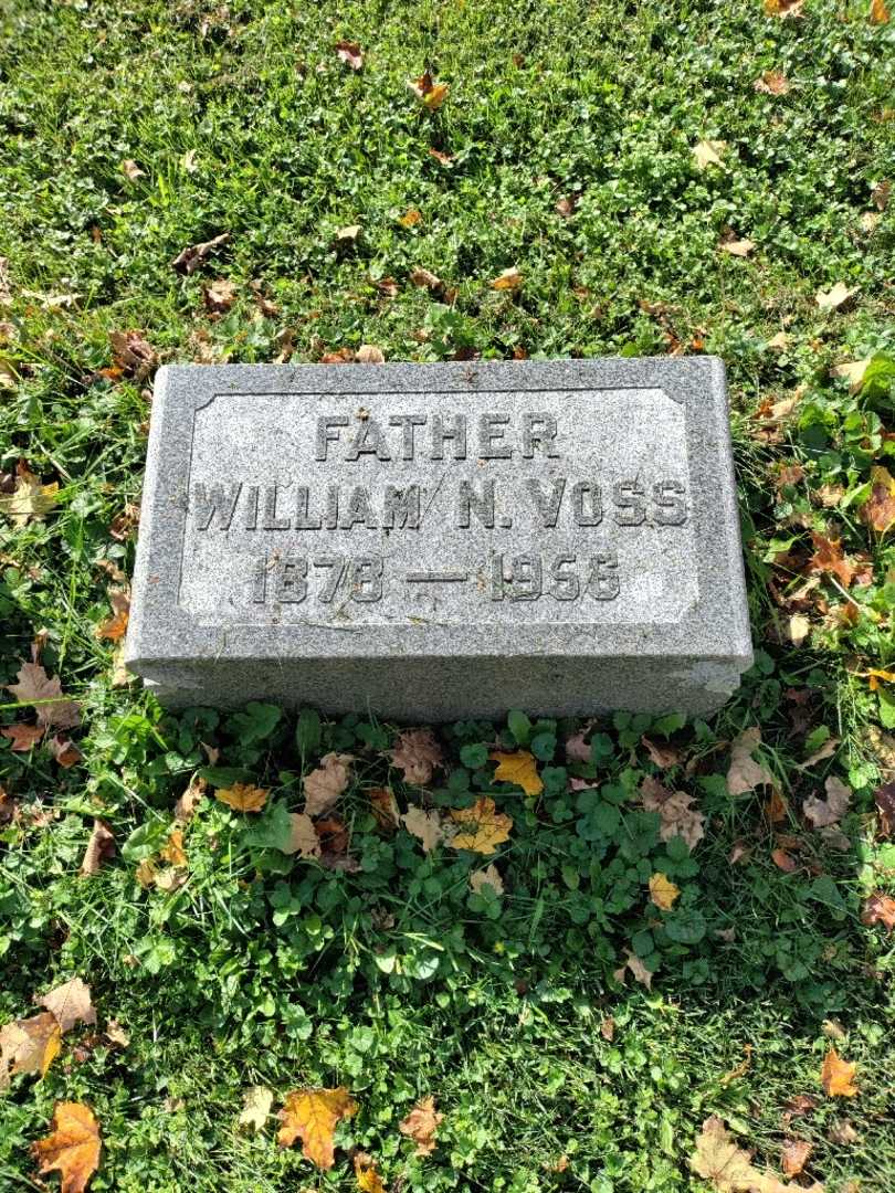 William N. Voss's grave. Photo 3