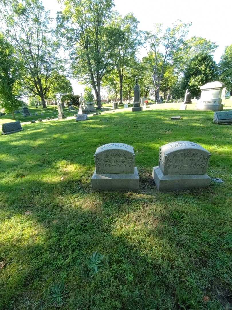 Juliana Concordia Van Velde's grave. Photo 1