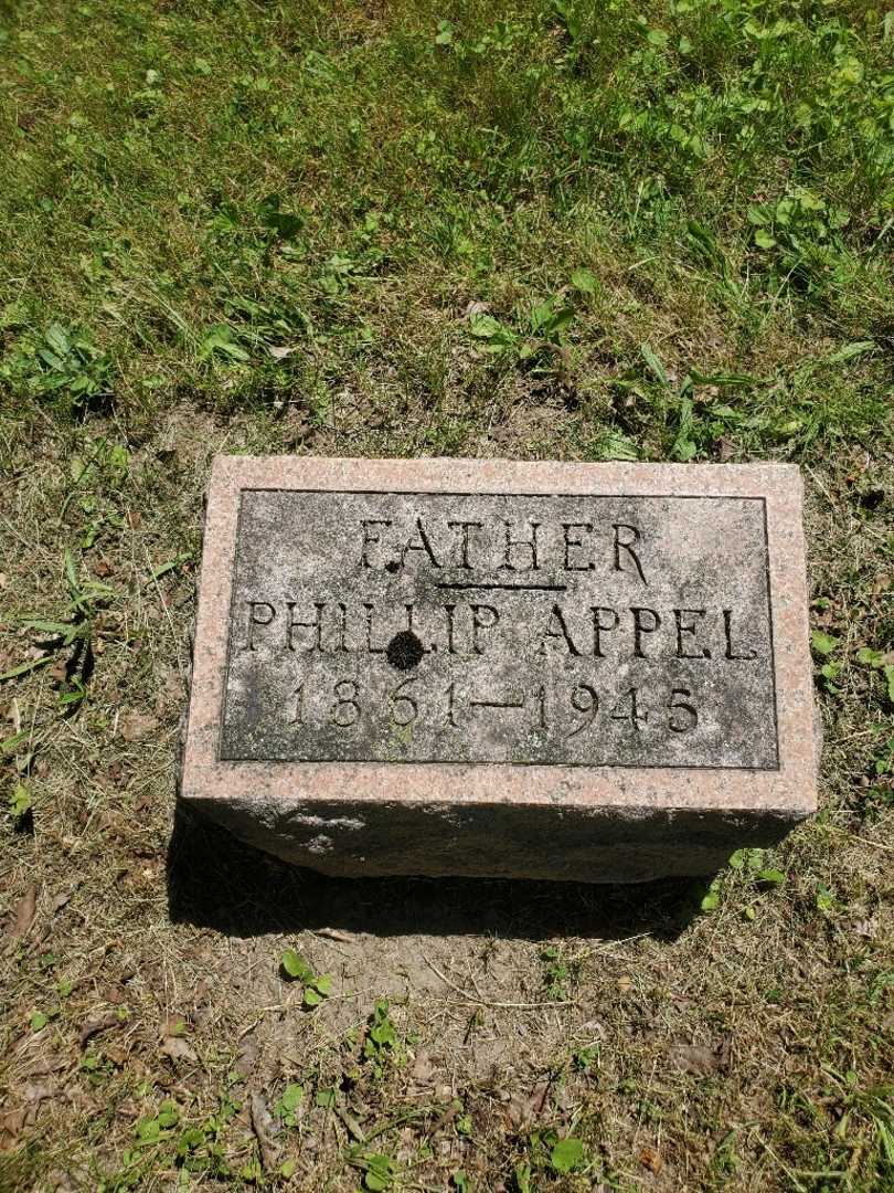 Phillip Appel's grave. Photo 3