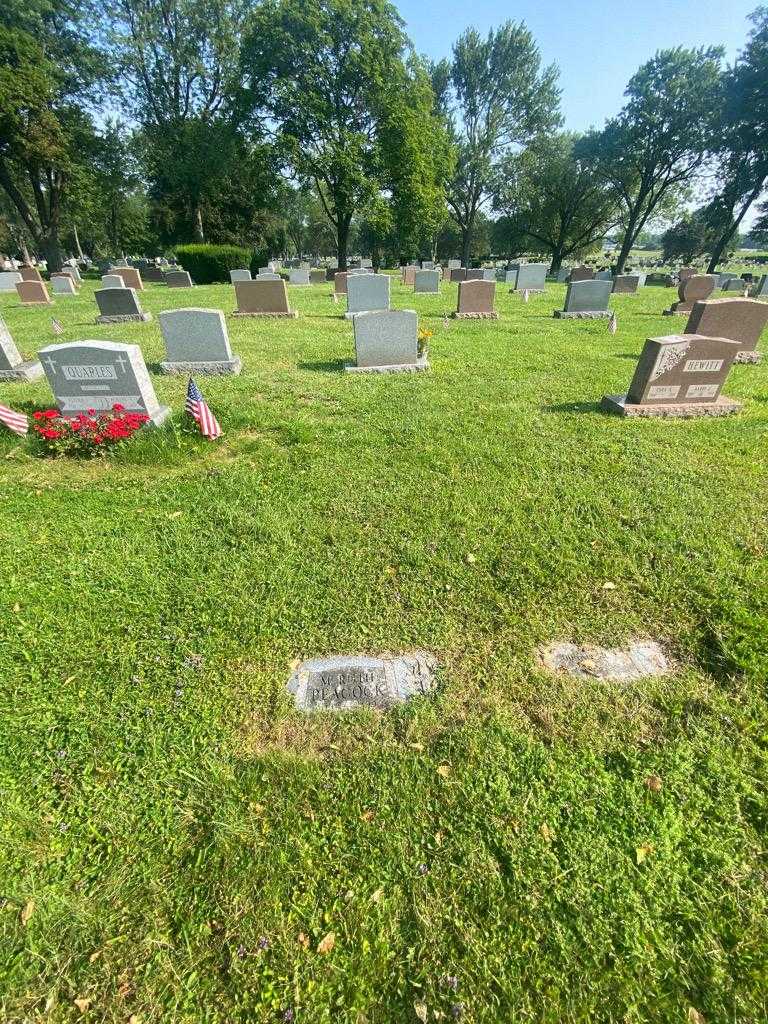 Mary Ruth Peacock's grave. Photo 1