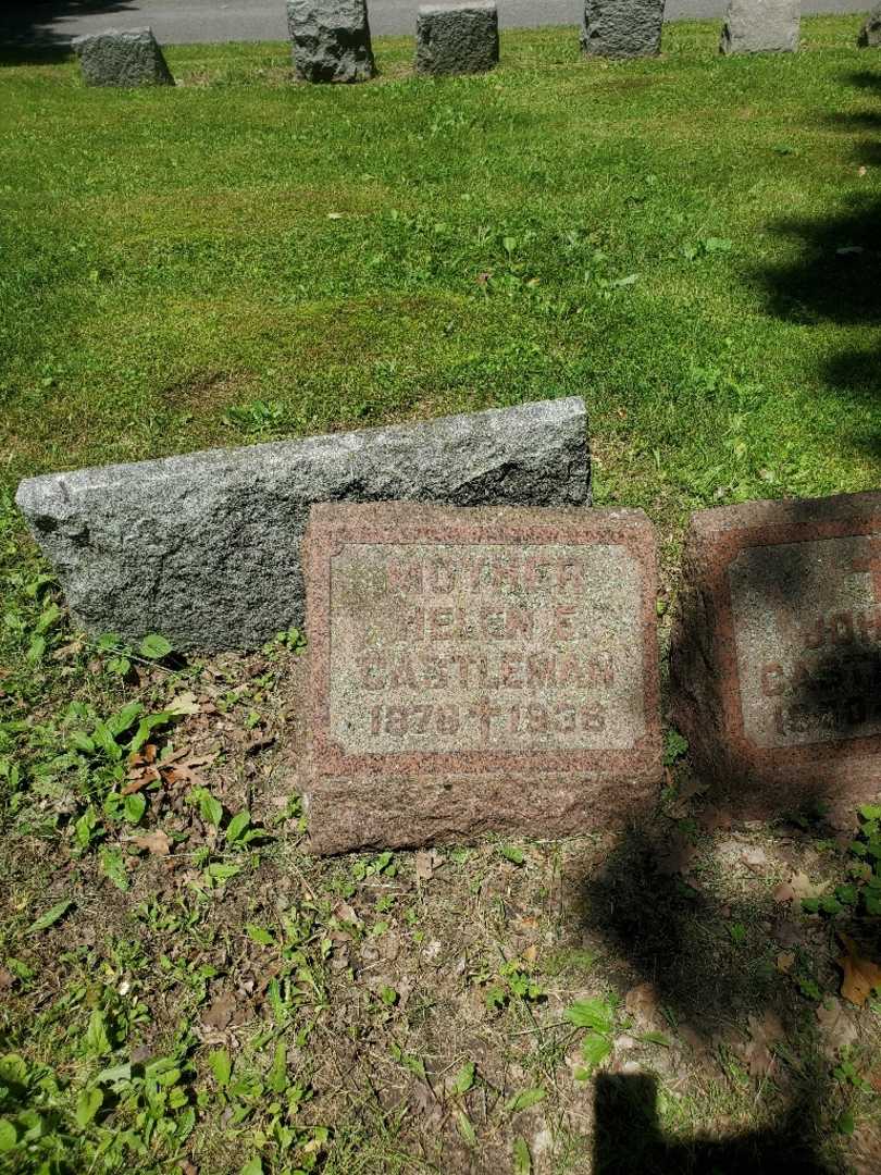 Helen E. Castleman's grave. Photo 2