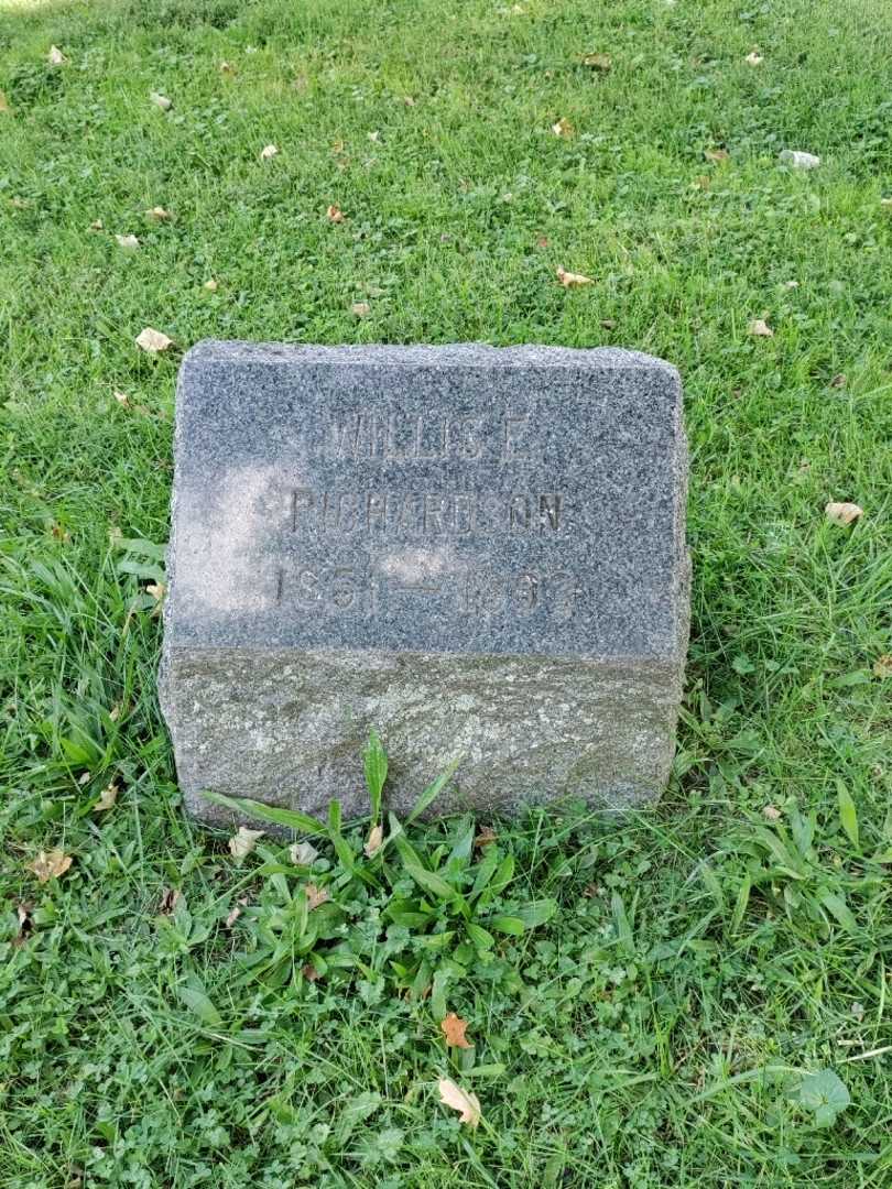 Willis E. Richardson's grave. Photo 2