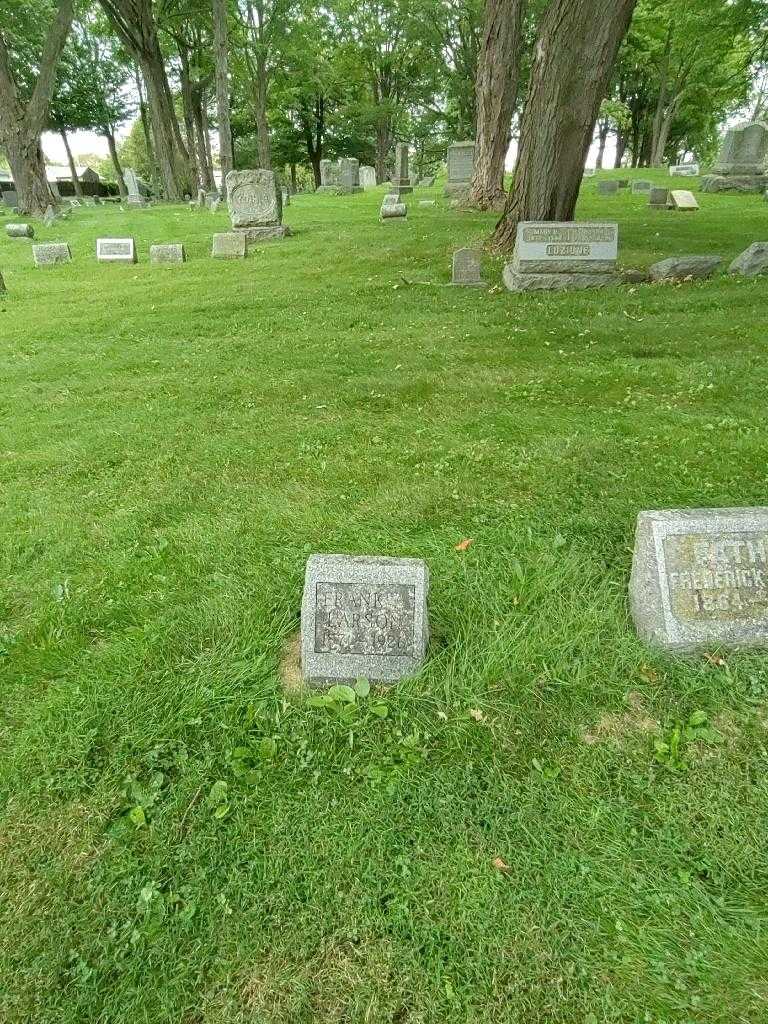 Frank A. Larson's grave. Photo 1