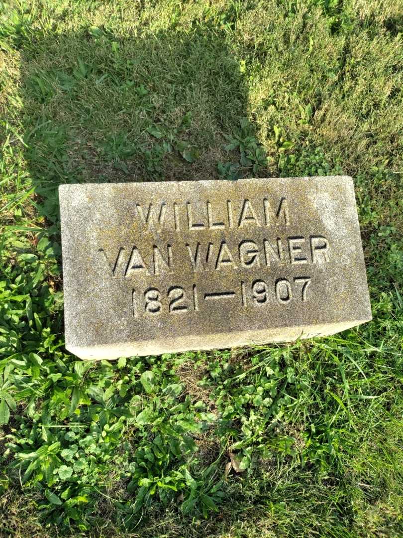 William Van Wagner's grave. Photo 3