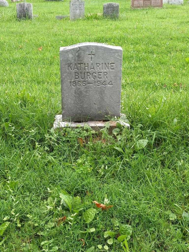 Katharine A. Burger's grave. Photo 2