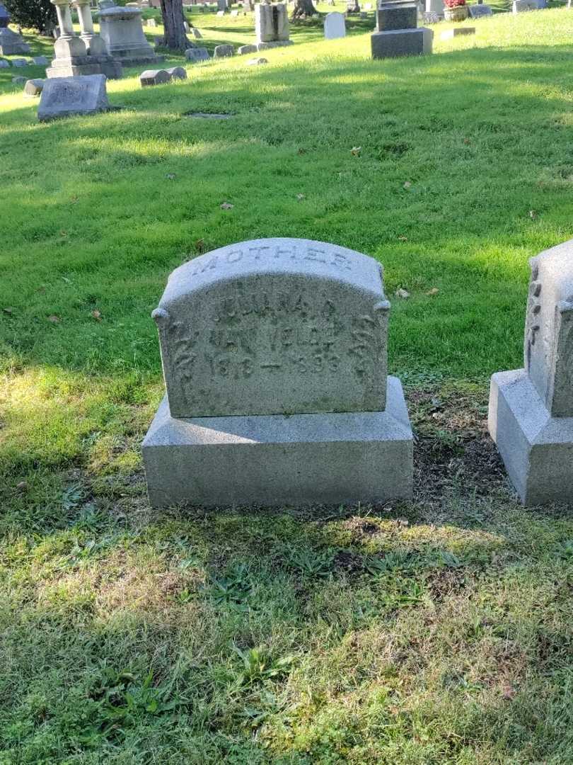 Juliana Concordia Van Velde's grave. Photo 2