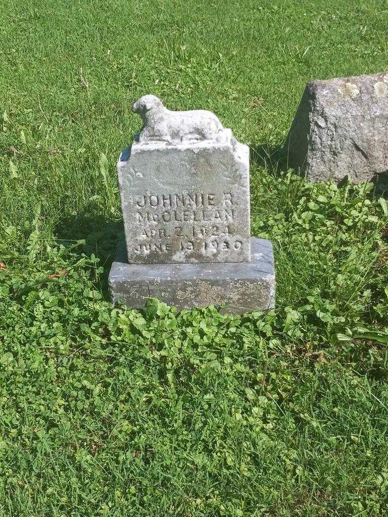 Johnnie R. McOlellan's grave. Photo 3