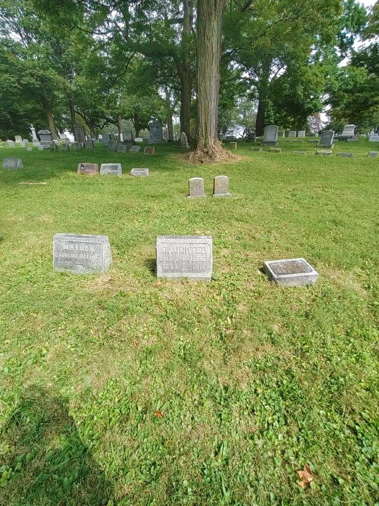 Laura M. Haefner's grave. Photo 2