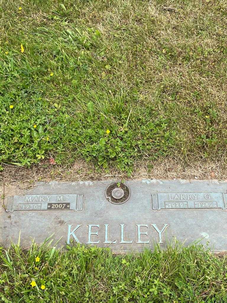 Larry G. Kelley's grave. Photo 3