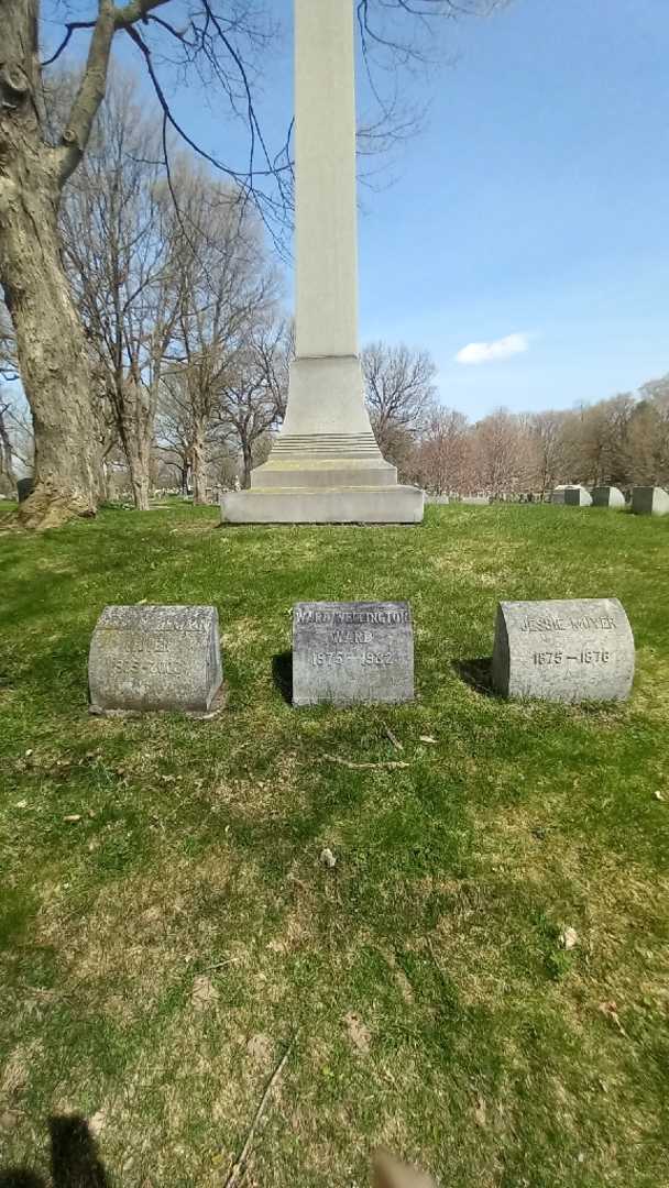 Ward Wellington Ward's grave. Photo 2