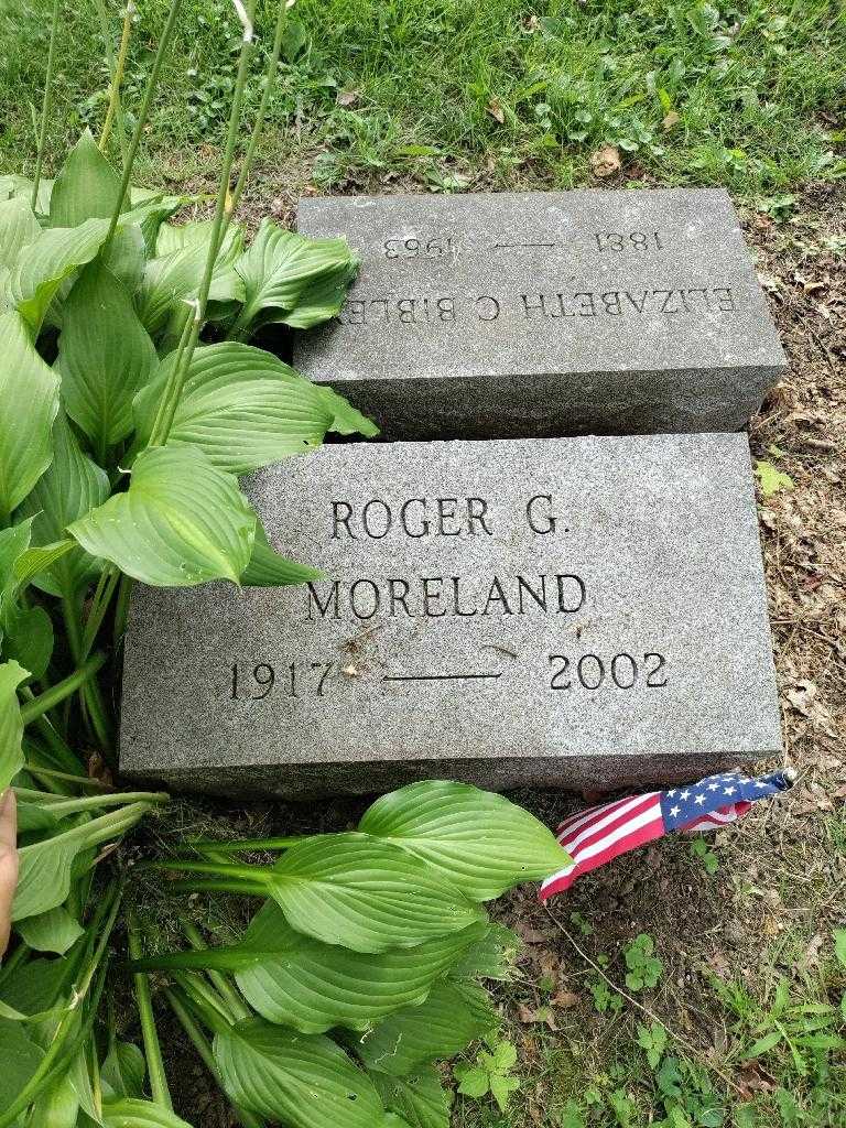 Roger G. Moreland's grave. Photo 2