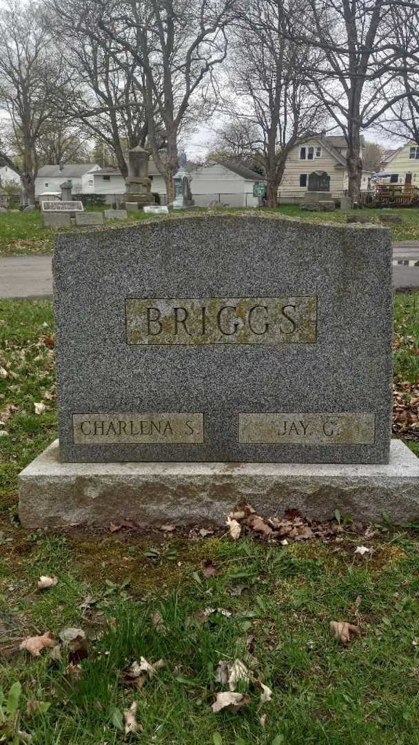 Jay G. Briggs's grave. Photo 3