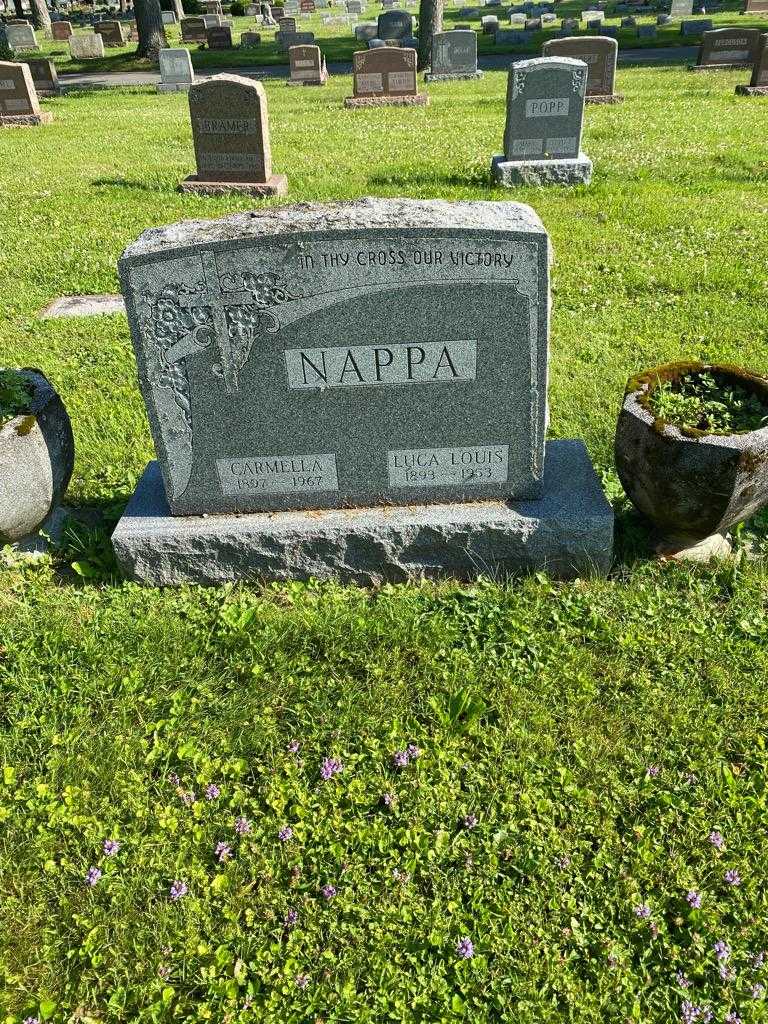 Luca Louis Nappa's grave. Photo 2