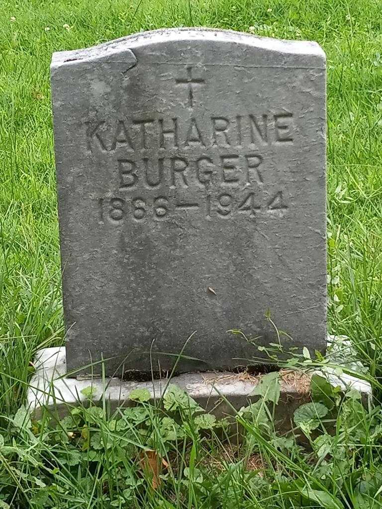 Katharine A. Burger's grave. Photo 3