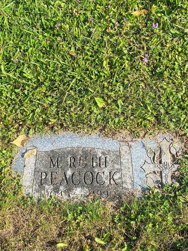 Mary Ruth Peacock's grave. Photo 3