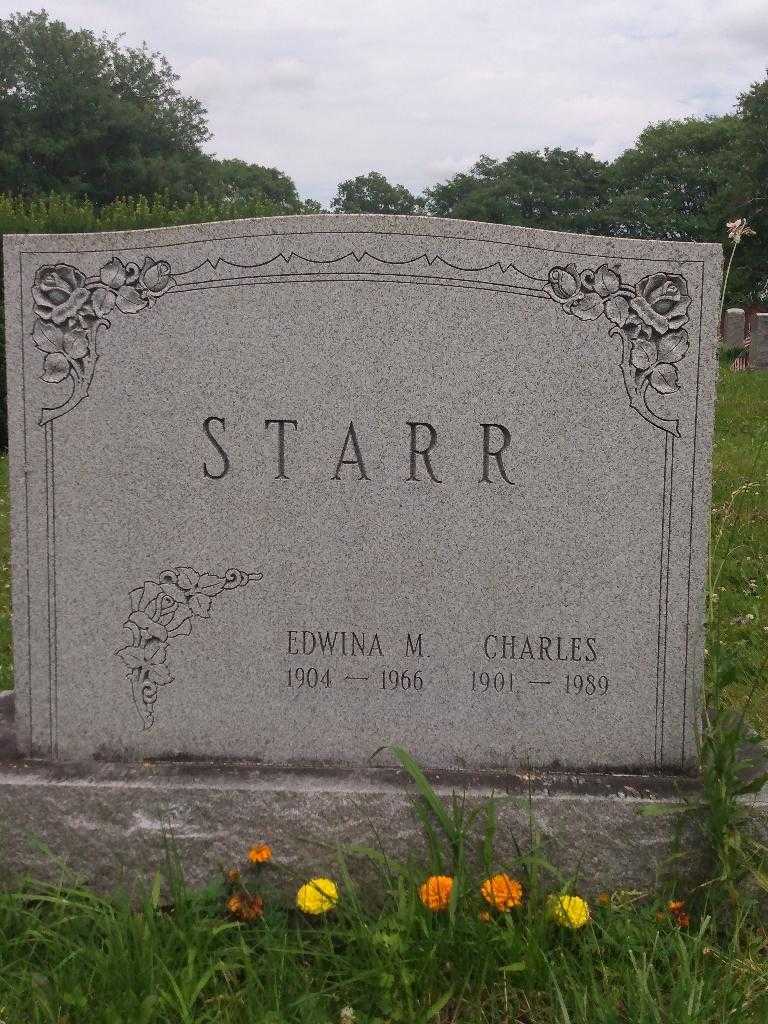 Charles Starr's grave. Photo 2