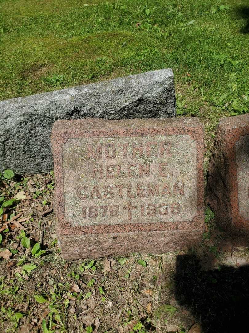 Helen E. Castleman's grave. Photo 3