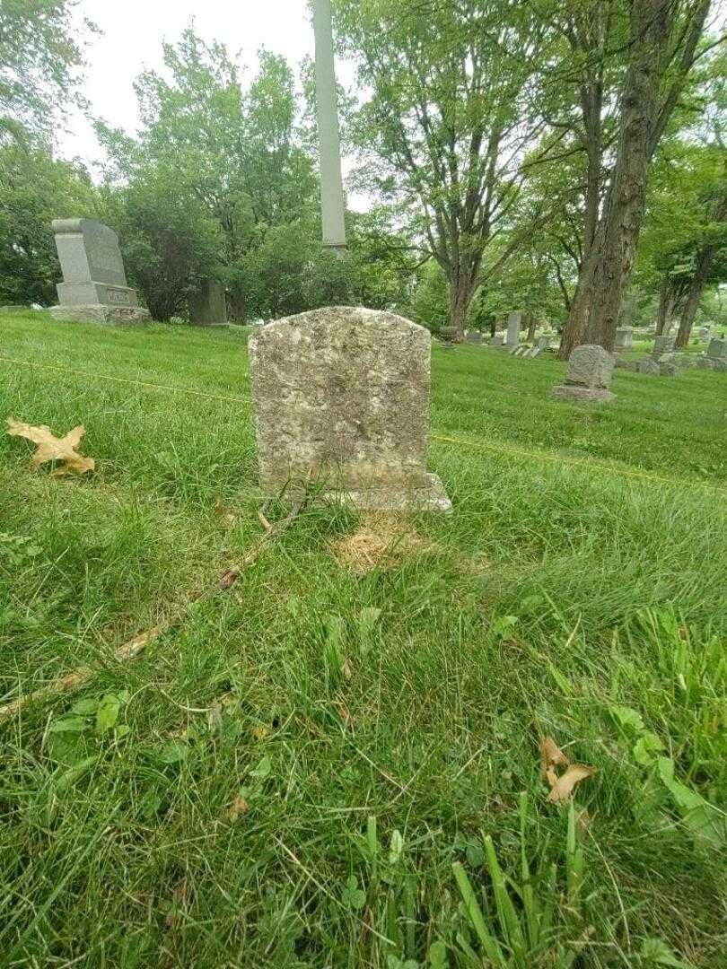Henry Padbury's grave. Photo 2