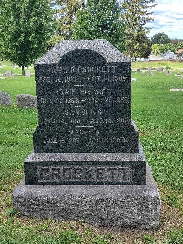 Samuel G. Crockett's grave. Photo 3