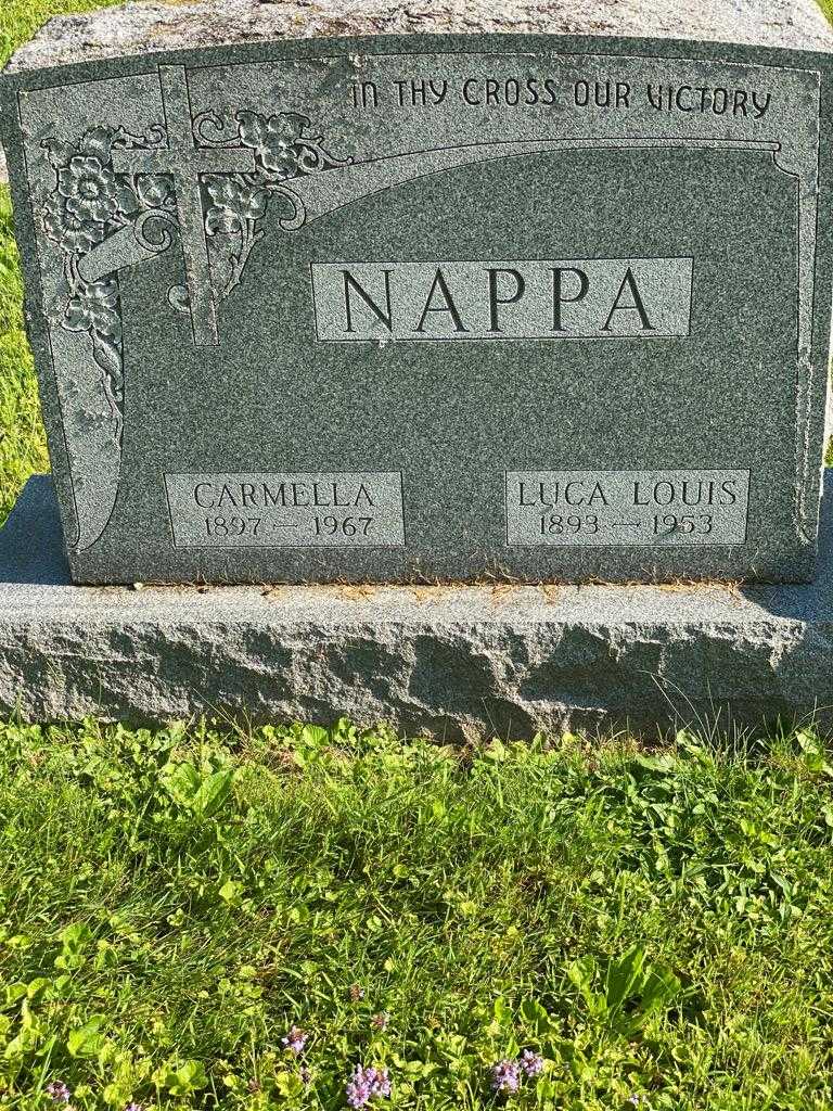 Luca Louis Nappa's grave. Photo 3