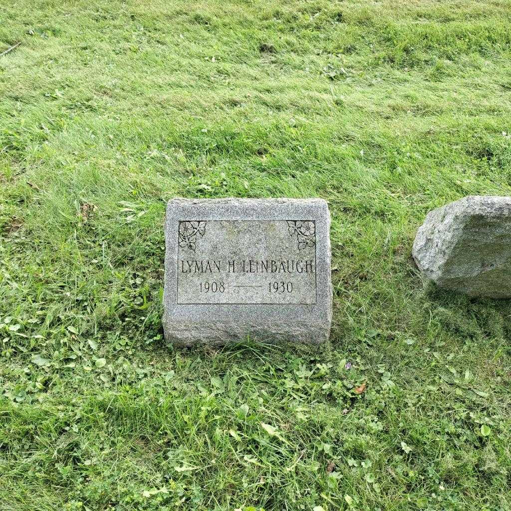 Lyman H. Leinbaugh's grave. Photo 3