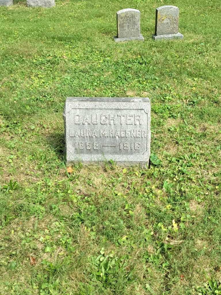 Laura M. Haefner's grave. Photo 3