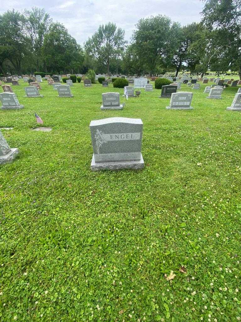 Paul E. Engel's grave. Photo 1