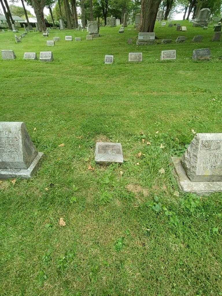 Anna E. Larson's grave. Photo 1