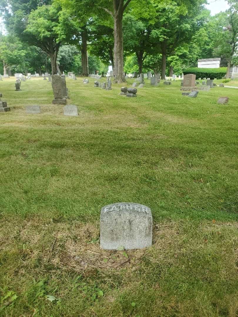 William Wiegand's grave. Photo 1