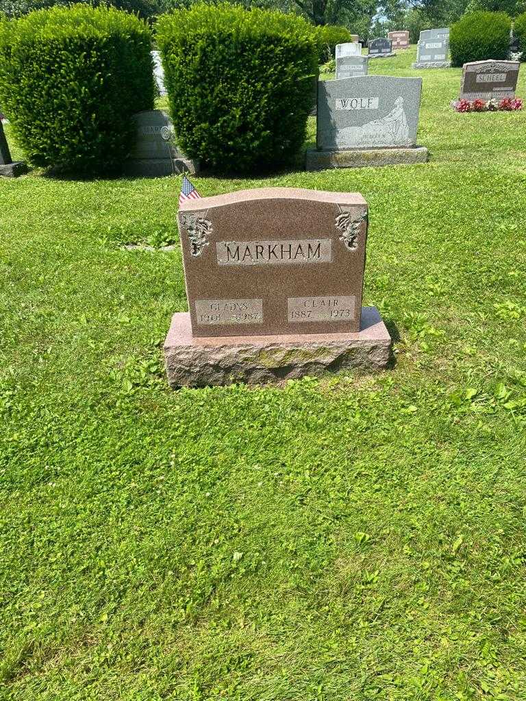 Gladys Markham's grave. Photo 2