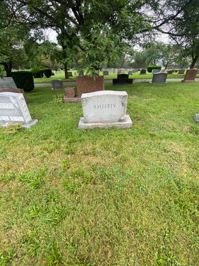 William J. Halferty's grave. Photo 1